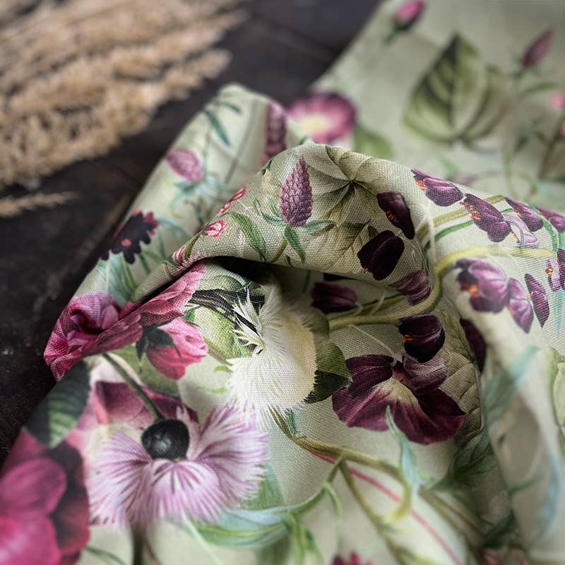 Blossom Garden 100% økologisk bomulds viskestykke - fremstillet i Europa - MoodTiles