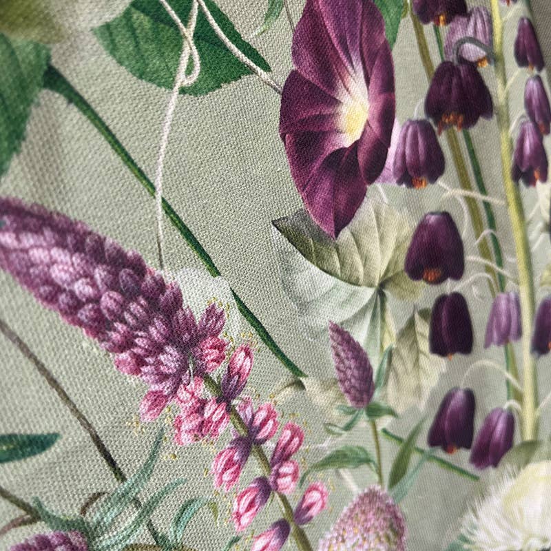 Blossom Garden 100% økologisk bomulds viskestykke - fremstillet i Europa - MoodTiles