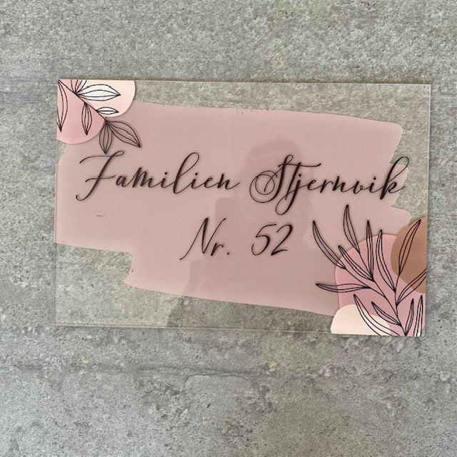 Bohemian Dørskilt - MoodTiles