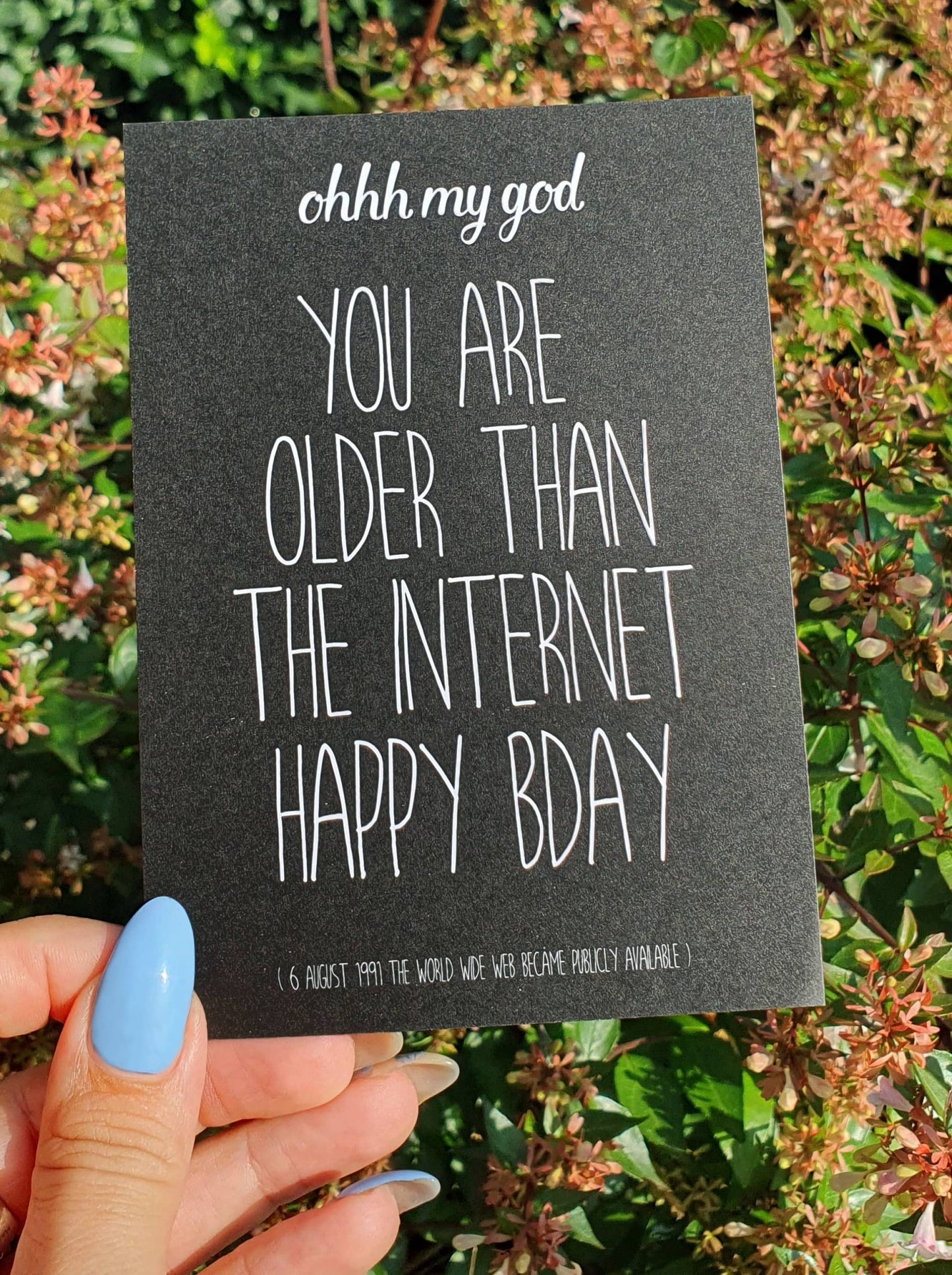 Du er ældre end internetets sjove fødselsdagskort - MoodTiles
