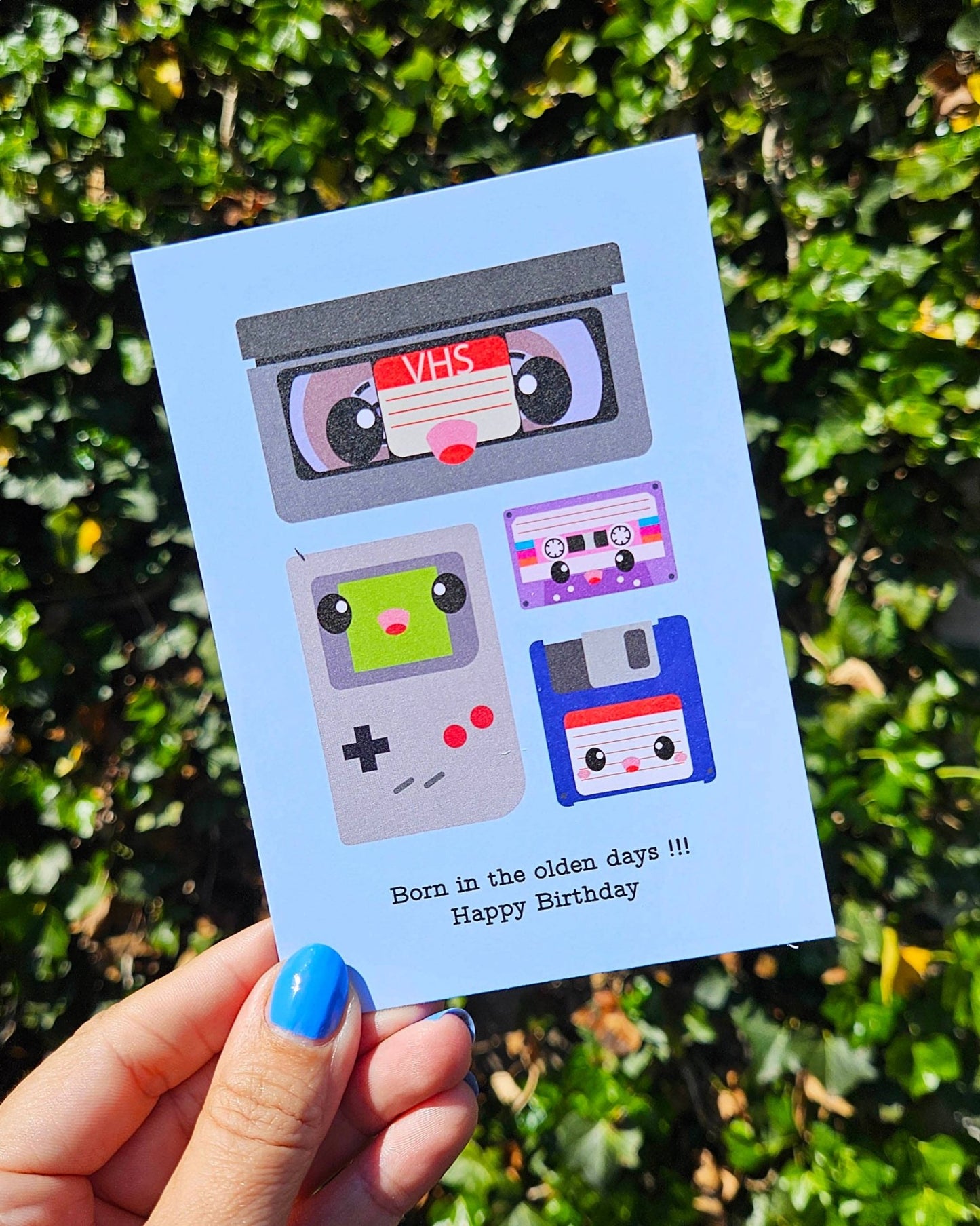 Født i gamle dage VHS - bånd, diskette og kassettebånd - MoodTiles