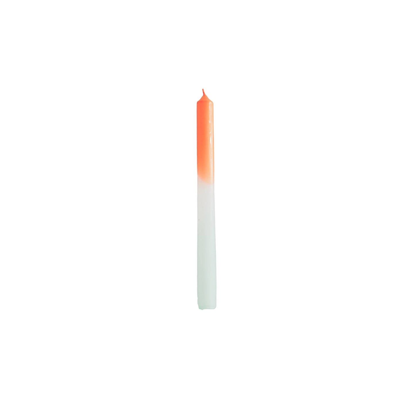 Keglelys - Dipdye - Voks - Orange/Hvid/Mintgrøn - S4 - MoodTiles