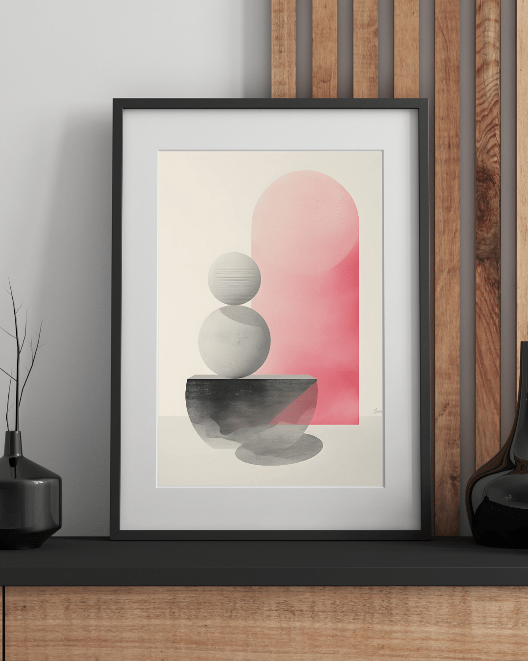 Plakat Abstrakt minimalist - MoodTiles