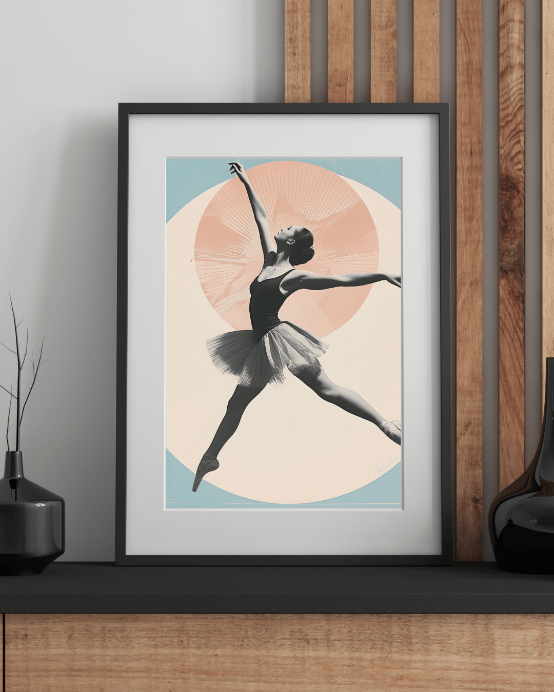 Plakat Ballerina - MoodTiles