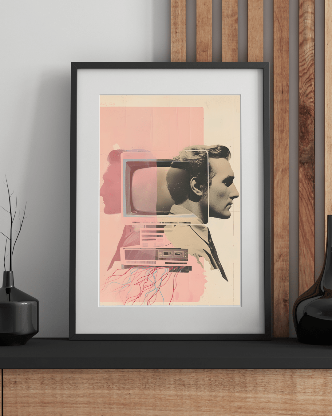 Plakat TV collage - MoodTiles