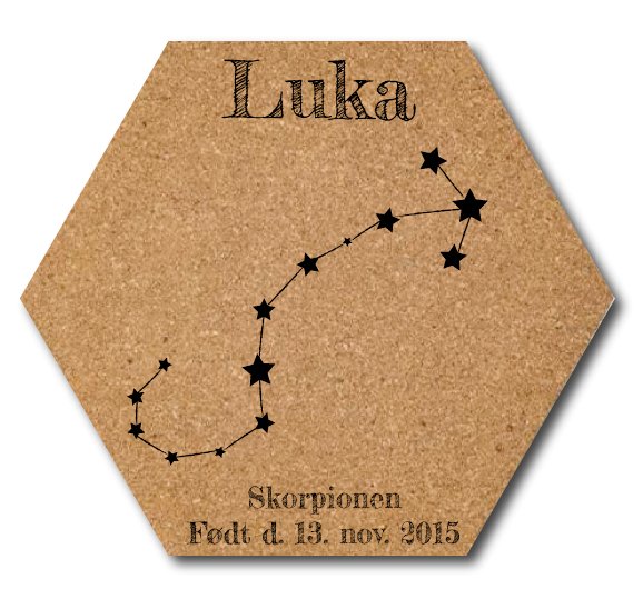 Stjernetegn på kork
