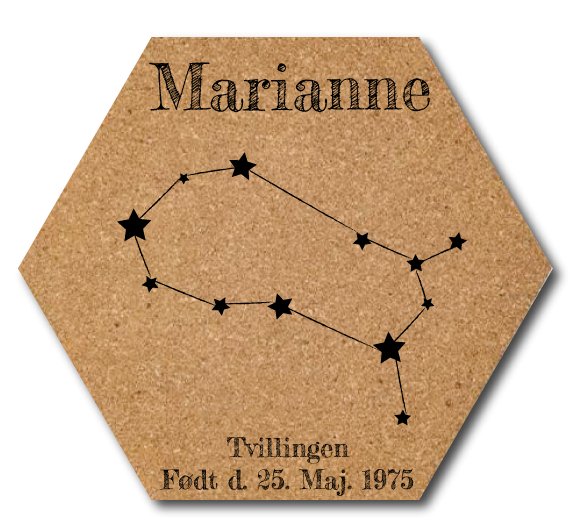 Stjernetegn på kork