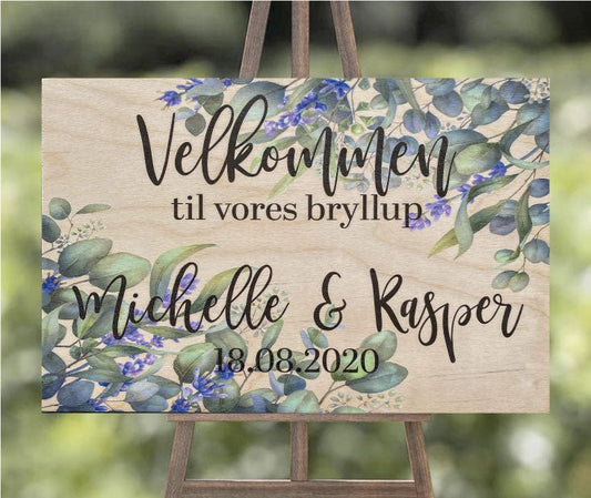 Bryllups skilt - MoodTiles