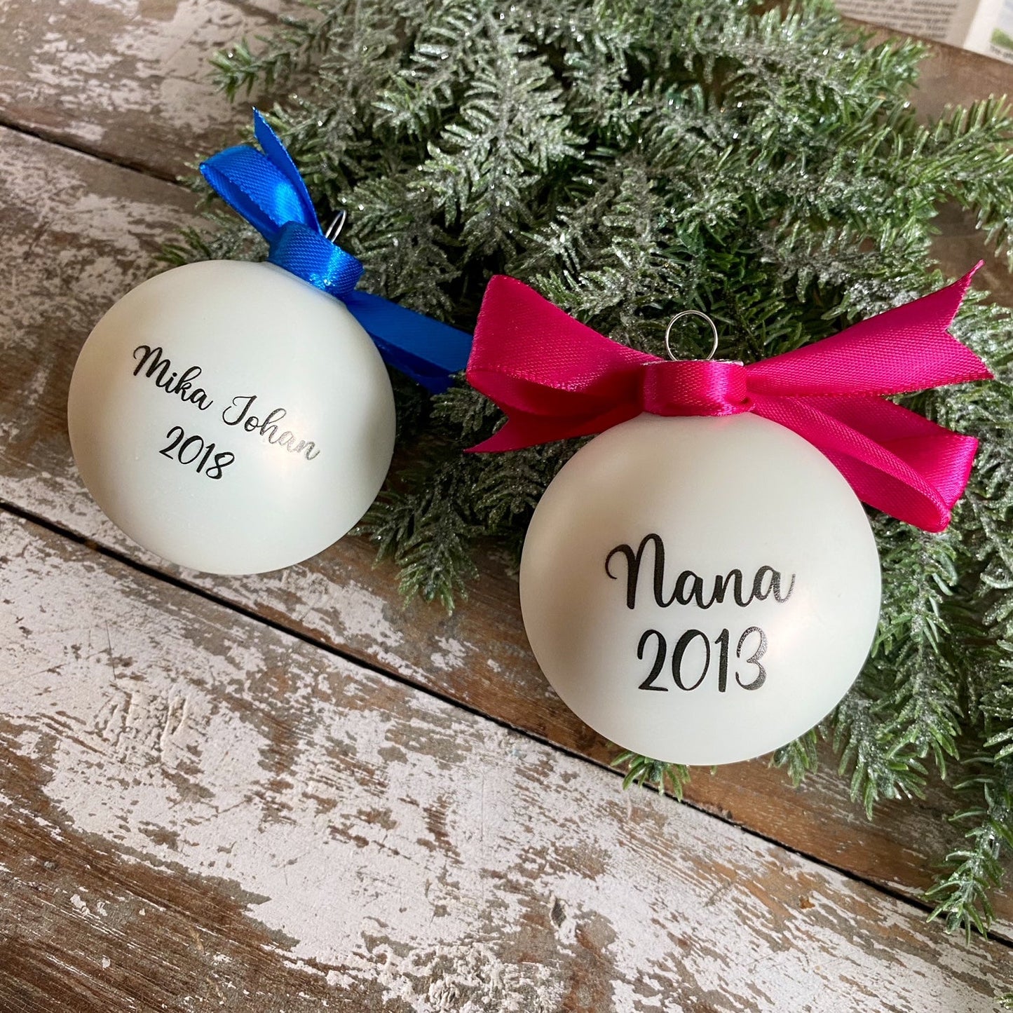 Julekugle - Min første jul - MoodTiles