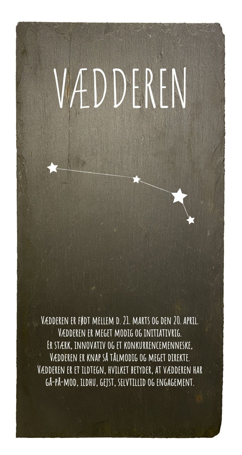 Vædderens stjernetegn 20x40cm - MoodTiles