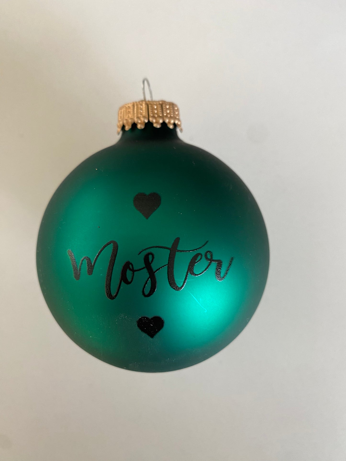 Julekugler med navn OUTLET