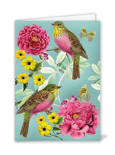 Blomster og fugle (uden titel), GB414 - MoodTiles