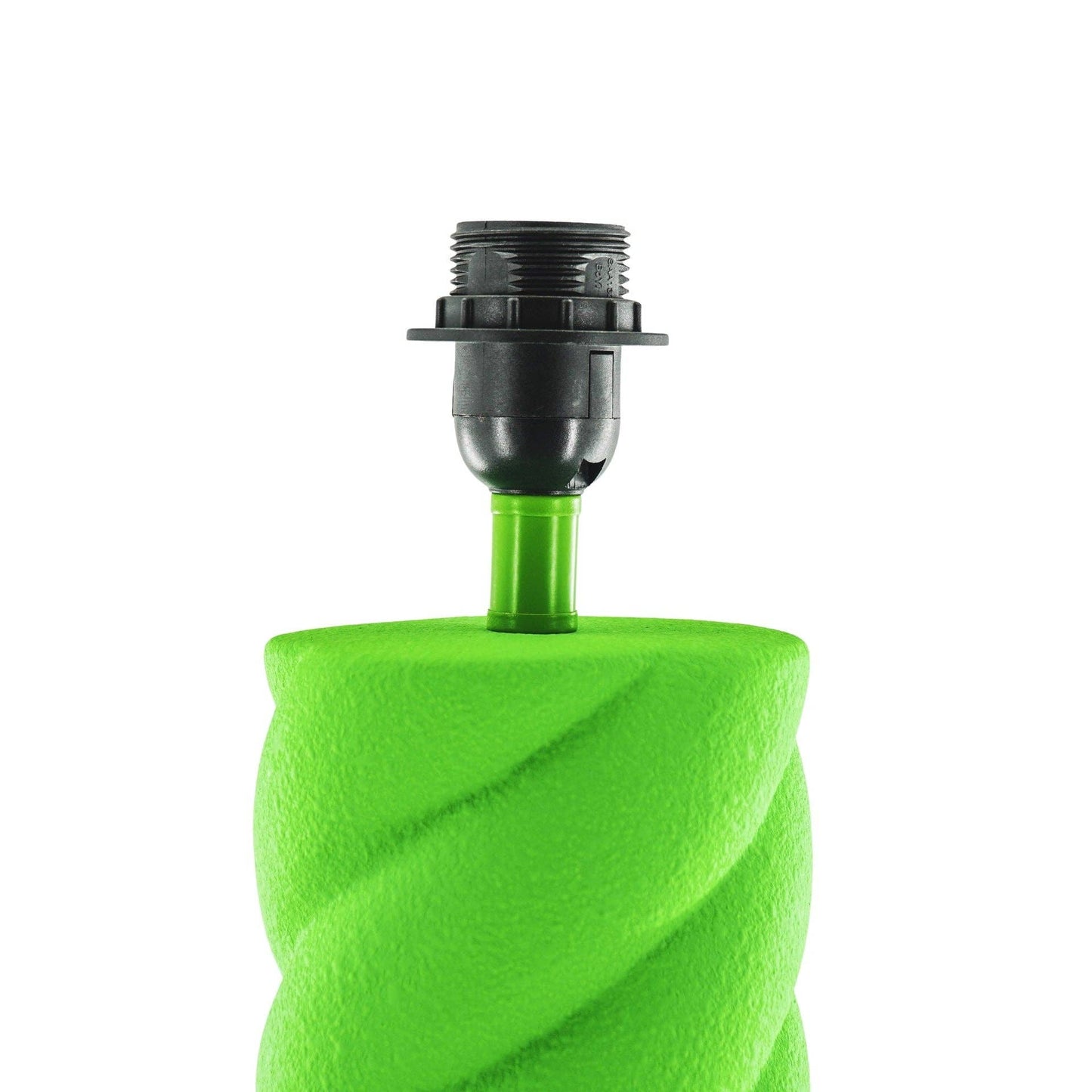 Bordlampe - Keramik - Neongrøn - E27 - 12x12x28cm - MoodTiles