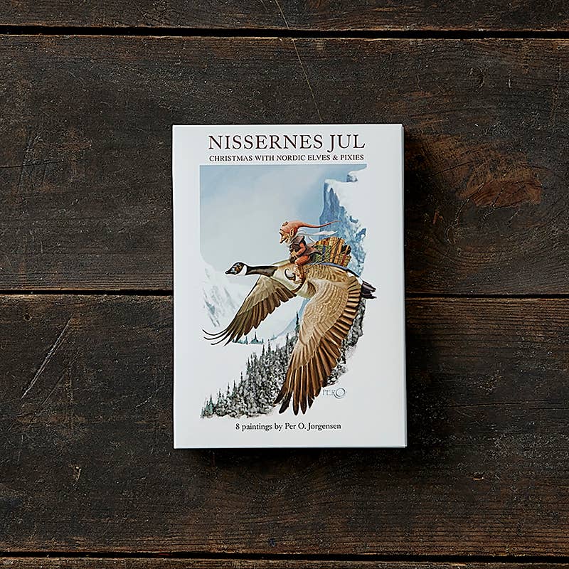 Cardfolder Christmas Gomes 8 forskellige kort m/konvolutter - MoodTiles