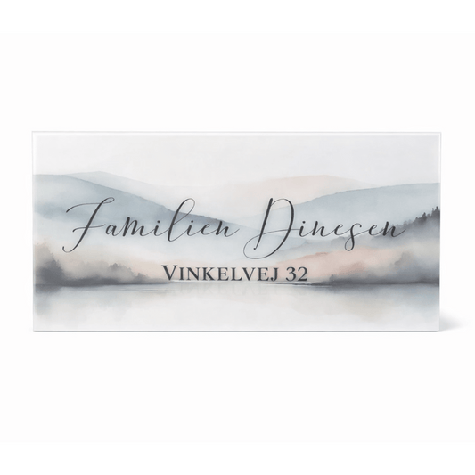 Dørskilt - Skov i skumring - MoodTiles