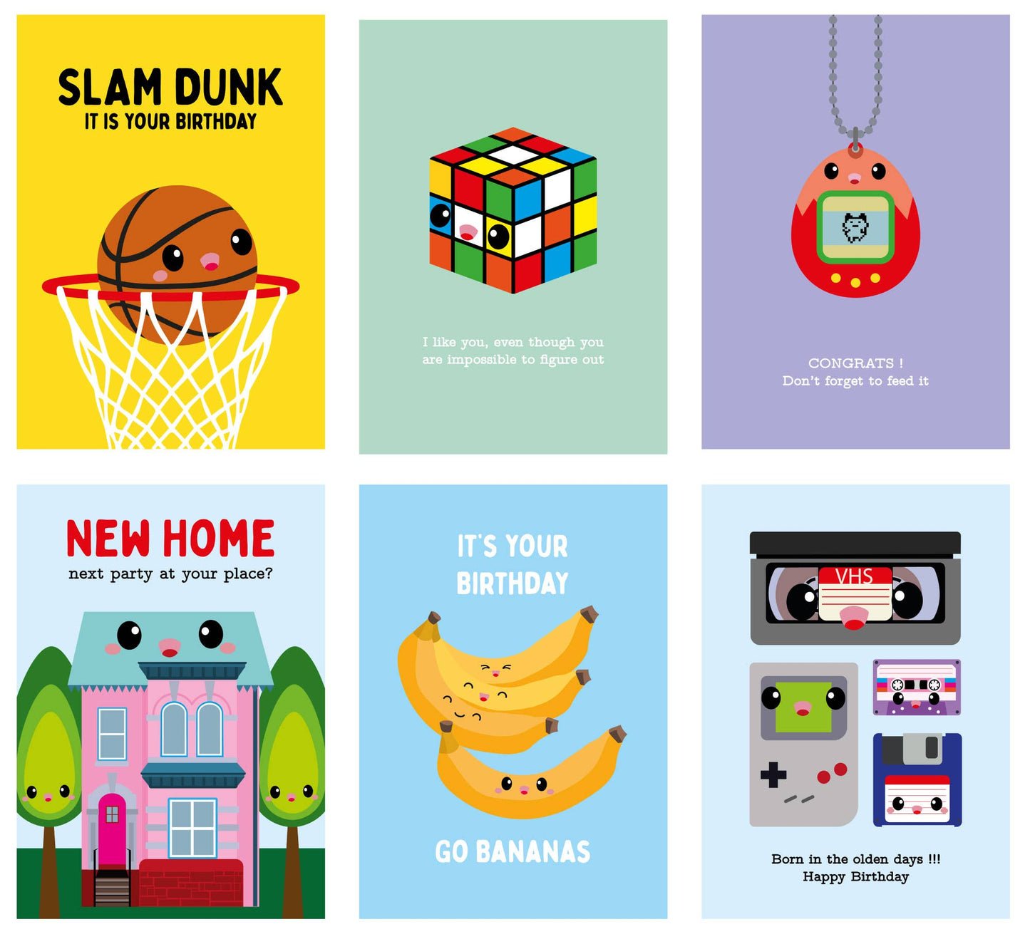 Født i gamle dage VHS - bånd, diskette og kassettebånd - MoodTiles