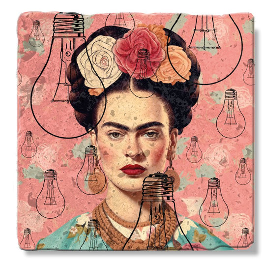 Frida Kahlo coaster - MoodTiles