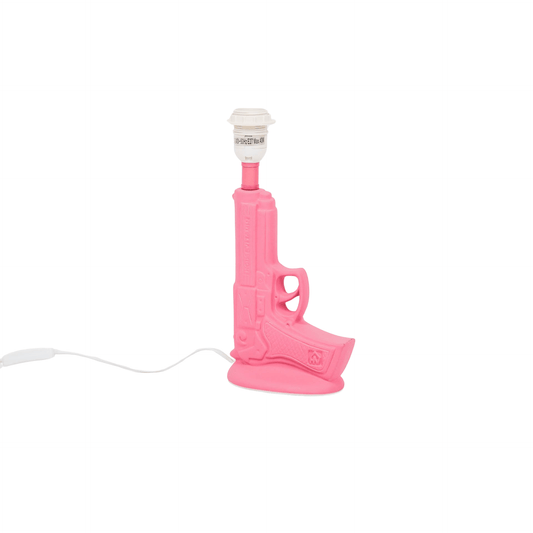 Housevitamin Gun Bordlampe - Keramik - Neon Pink - MoodTiles