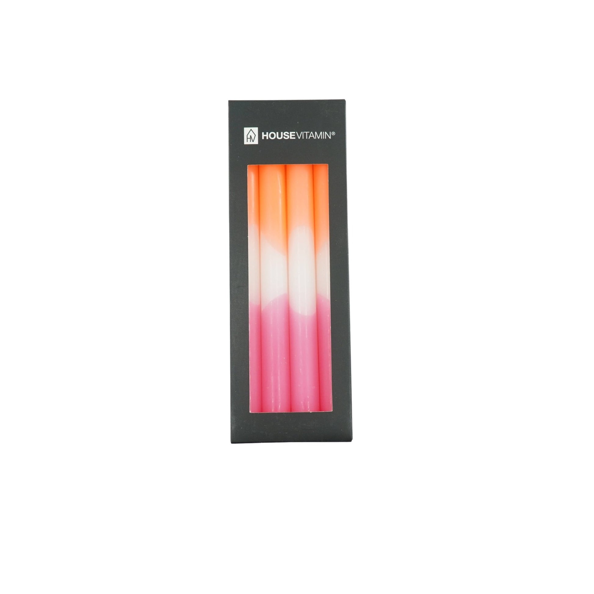 HV Dipdye 4 Koniske - Rød/Neon Pink - 25,8x9,5x2,5cm - MoodTiles