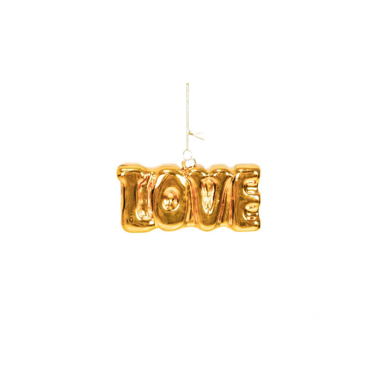 HV LOVE Ornament - glas - 14,5x3,5x7cm - MoodTiles