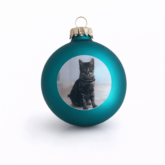 Julekugler med personlig billede og tekst - MoodTiles