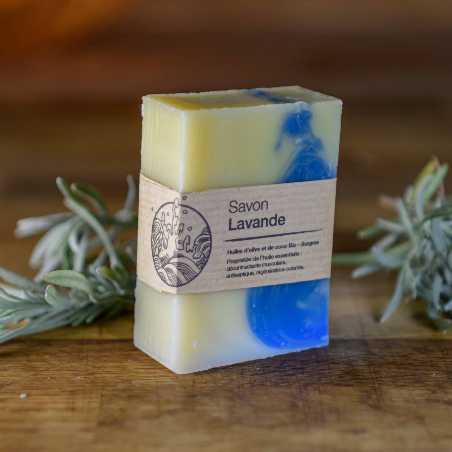 Lavendel sæbe: 100 g - MoodTiles