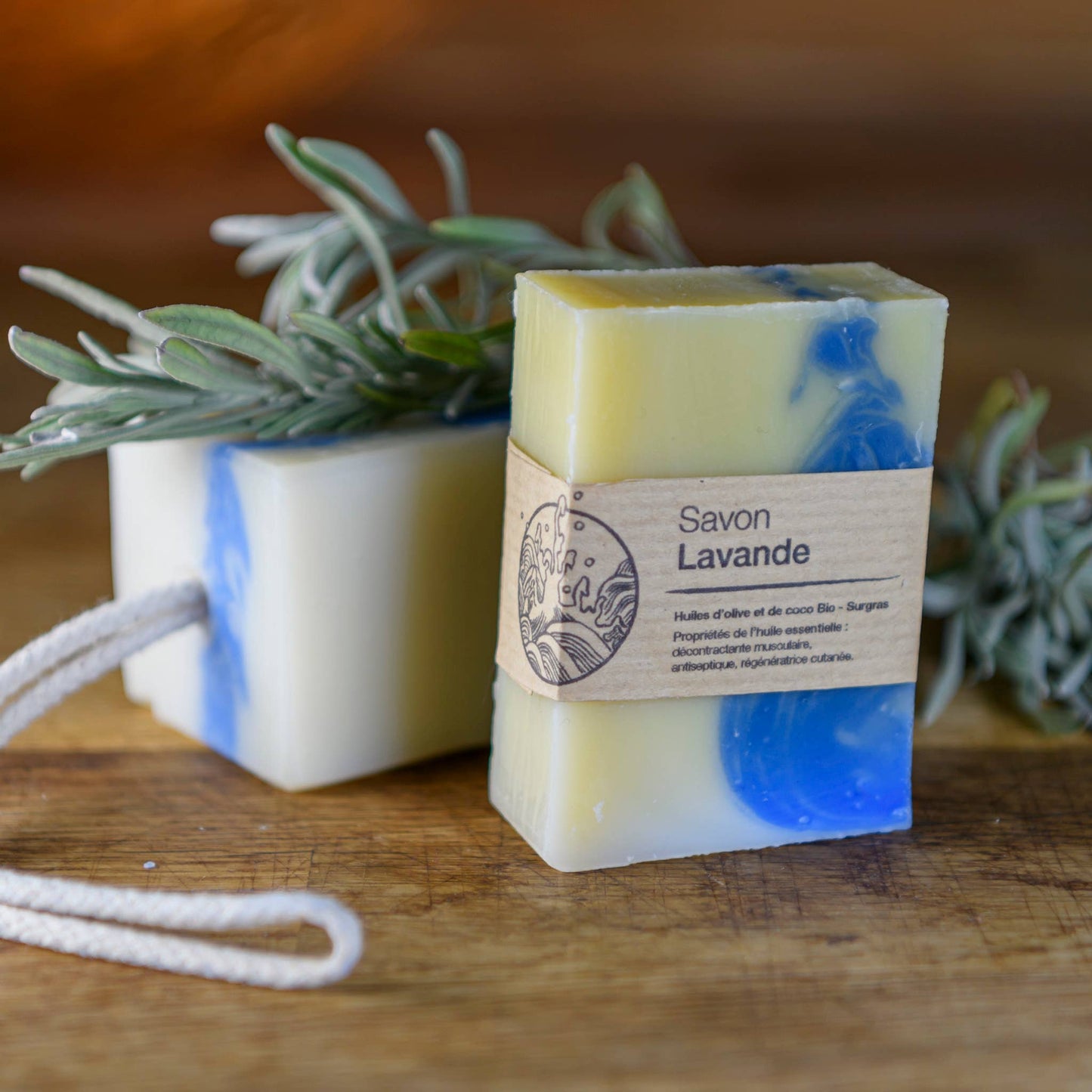 Lavendel sæbe: 100 g - MoodTiles