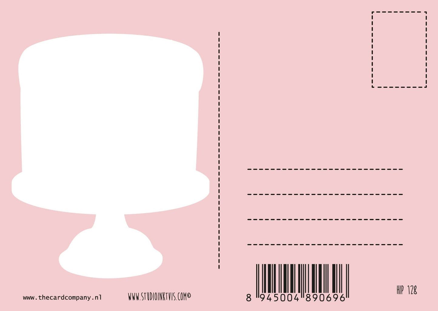 Postkort Lost count fødselsdagskagekort - MoodTiles