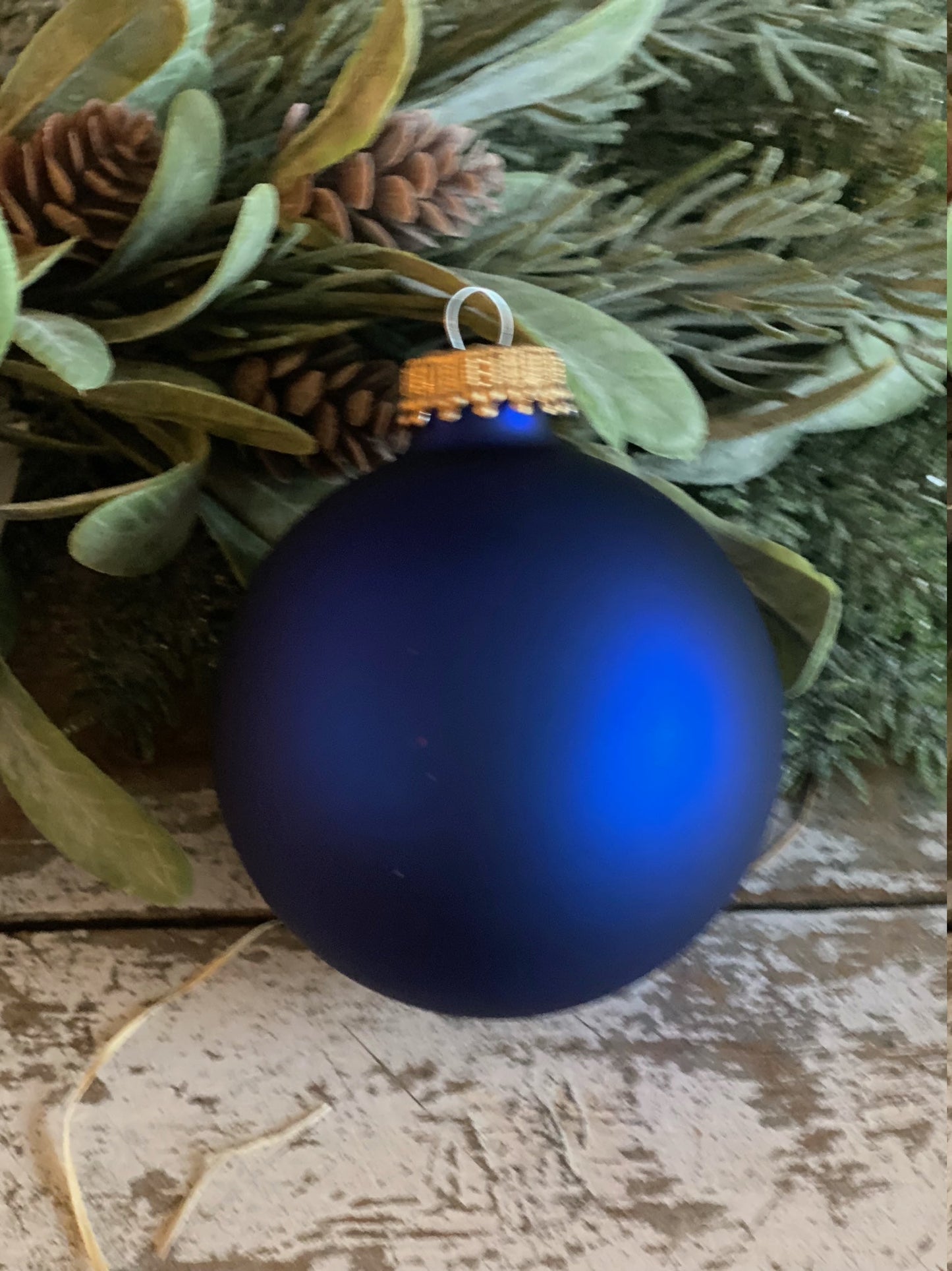 7 cm Julekugle med stort navn - MoodTiles