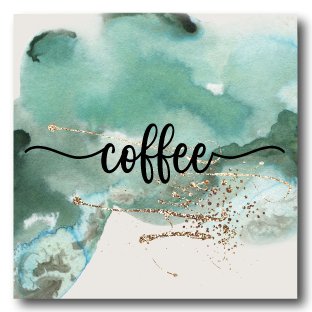 Coffee green flere størrelser