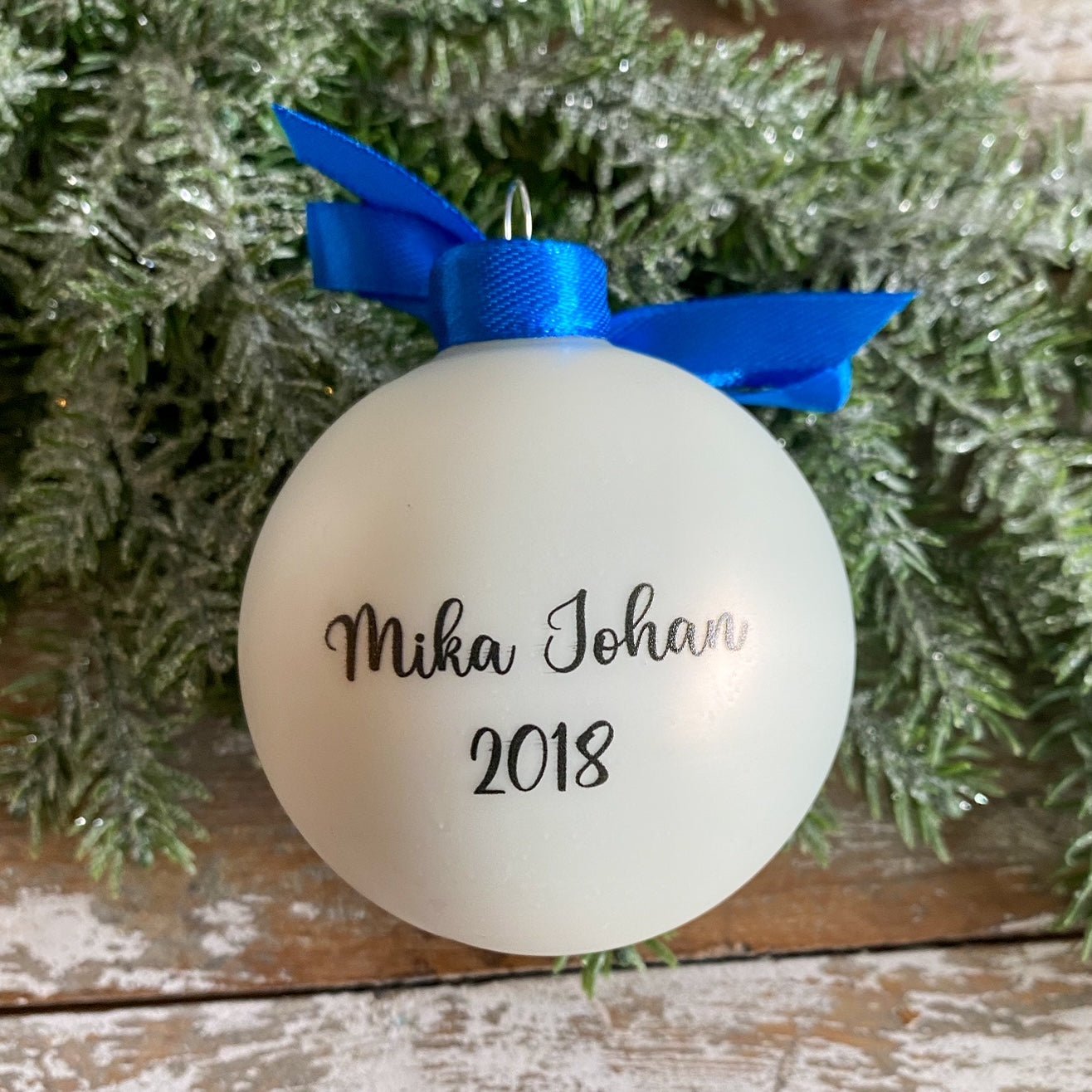 Julekugle - Min første jul - MoodTiles