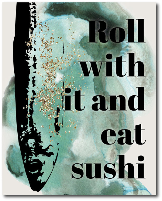 Roll with Sushi 20x25cm