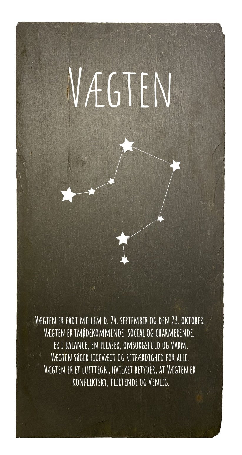 Vægtens stjernetegn 20x40cm - MoodTiles